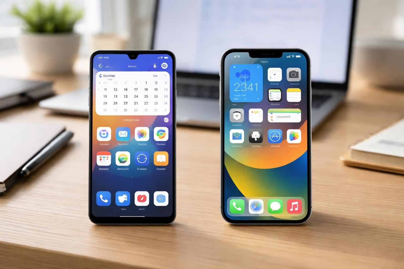 découvrez un comparatif complet entre android et iphone pour le travail, afin de choisir le smartphone le mieux adapté à vos besoins professionnels.