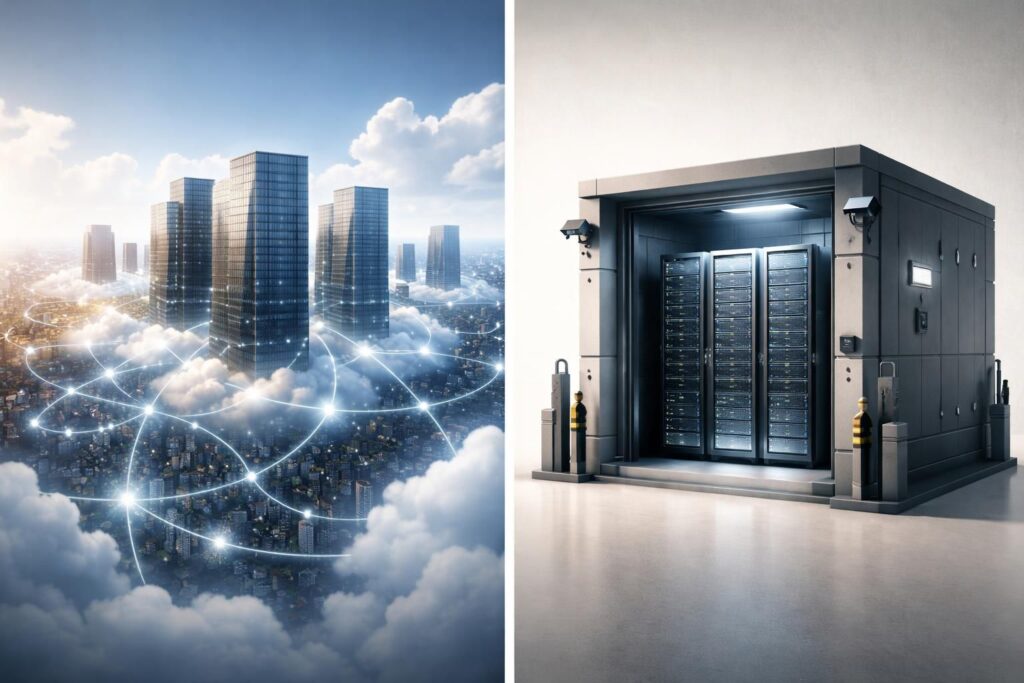 découvrez les principales différences entre le cloud public et le cloud privé, leurs avantages, inconvénients et cas d'utilisation pour choisir la solution adaptée à vos besoins.