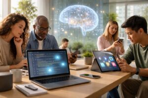 découvrez comment fonctionne l'intelligence artificielle grand public, ses principes de base, ses applications quotidiennes et son impact sur notre vie de tous les jours.