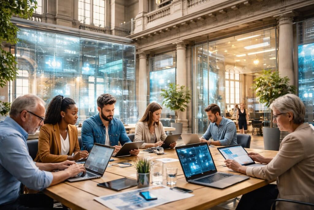 découvrez comment réussir la transformation digitale des entreprises traditionnelles pour améliorer leur performance, innover et rester compétitives dans un monde connecté.