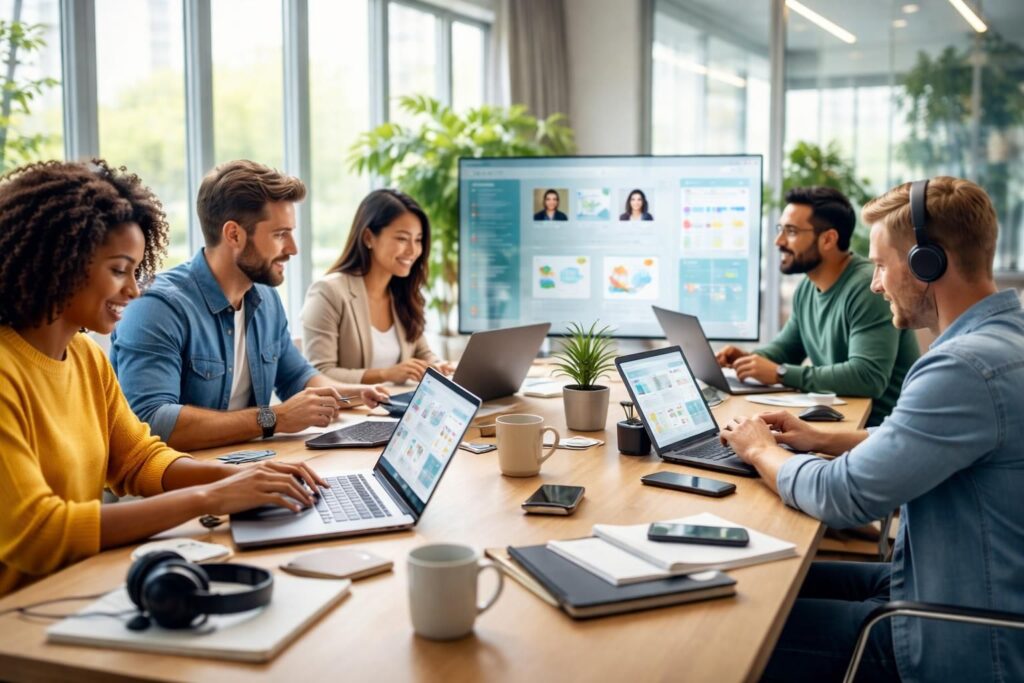 découvrez les meilleurs outils collaboratifs pour optimiser votre télétravail, favoriser la communication et accroître la productivité à distance.