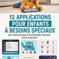 Un enfant utilisant une application éducative sur une tablette.
