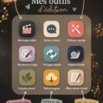 Une personne utilisant un logiciel de montage vidéo sur son ordinateur, illustrant les outils de création