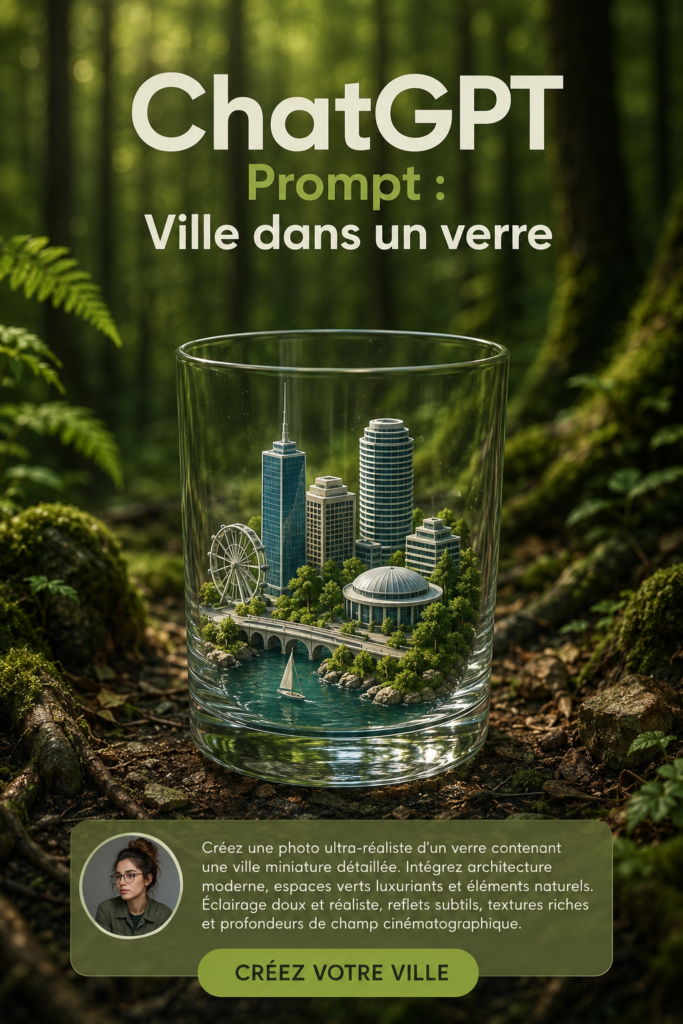 Image représentant un écran d'ordinateur avec l'interface de ChatGPT en plein fonctionnement, illustrant une interaction amicale.