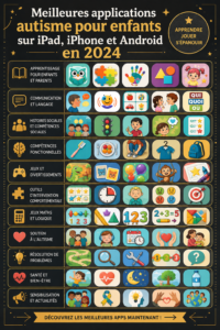 Un enfant utilisant une application éducative sur une tablette.