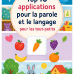 Une maman joue avec son enfant sur une tablette en découvrant des applications de langage.