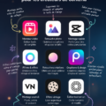 Capture d'écran d'une application de montage vidéo, montrant des outils d'édition.