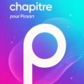 Femme utilisant Picsart pour créer des designs visuels.