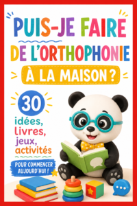 Une femme souriante pratiquant des exercices d'orthophonie à la maison