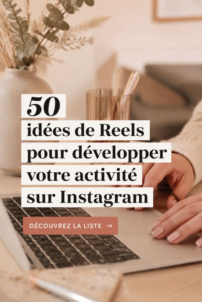 Un entrepreneur créant un Reel sur Instagram pour promouvoir son entreprise