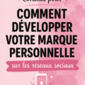 Femme réfléchissant à sa stratégie de branding personnel sur son ordinateur