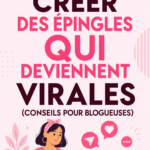 Un tableau de créativité avec différentes épingles Pinterest bien conçues