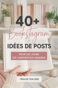 Un collage de posts Bookstagram créatifs avec des livres et des citations inspirantes.