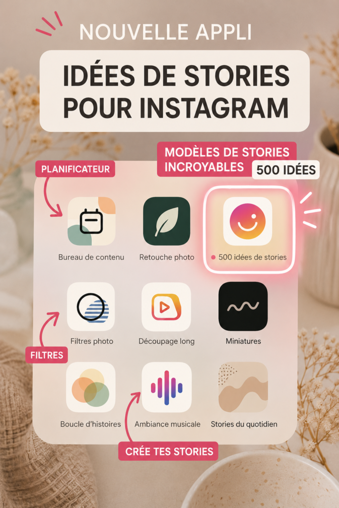 Exemples inspirants de stories Instagram créatives
