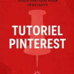 Un écran d'ordinateur affichant le site Pinterest avec des épingles colorées.