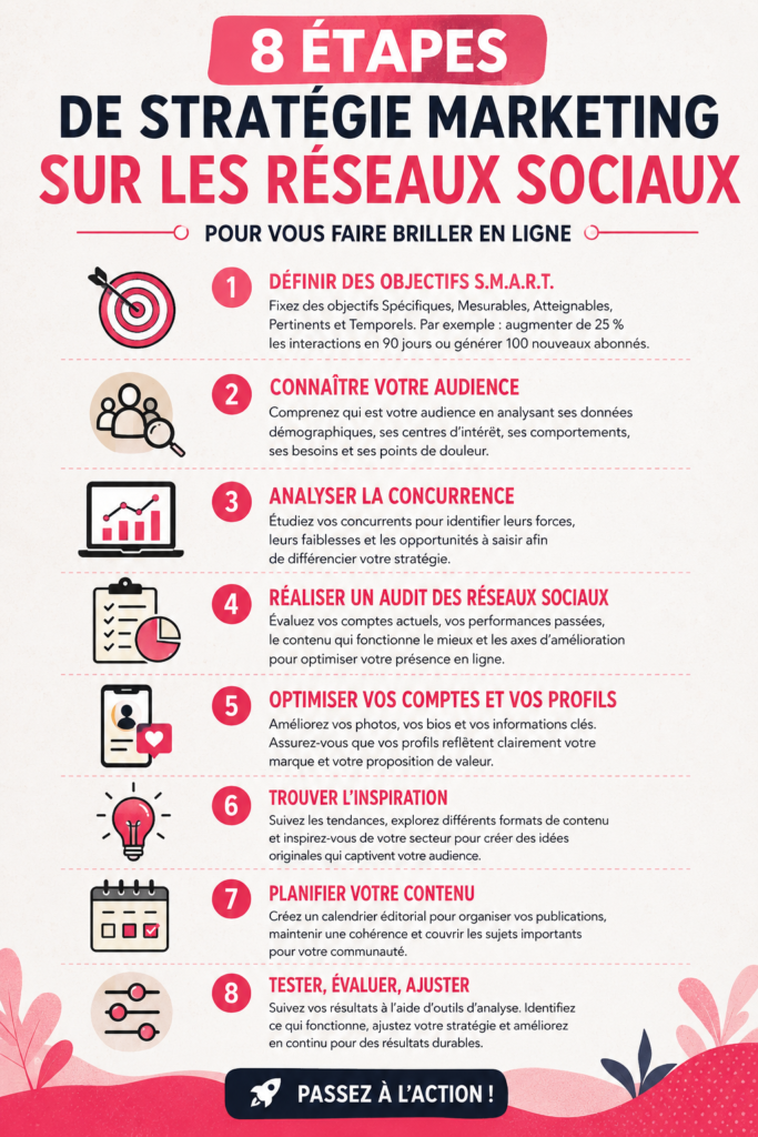 Image représentant une femme utilisant les réseaux sociaux à des fins professionnelles.