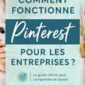 Capture d'écran d'un tableau Pinterest inspirant pour les entreprises