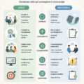 Illustration des méthodes Agile et Waterfall en gestion de projet