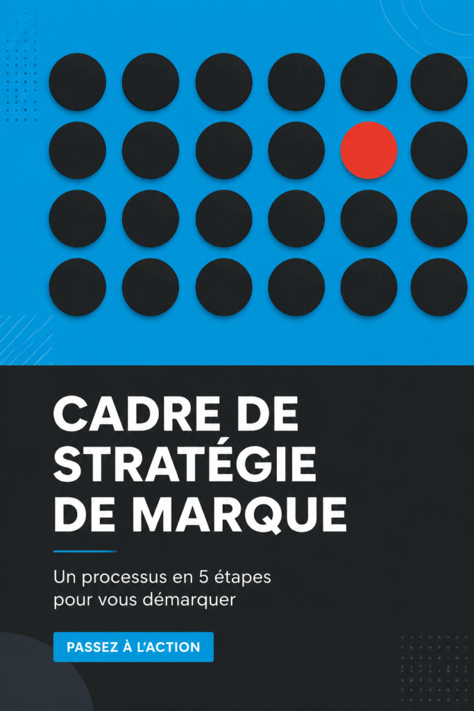Image illustrant le concept de cadre stratégique de marque