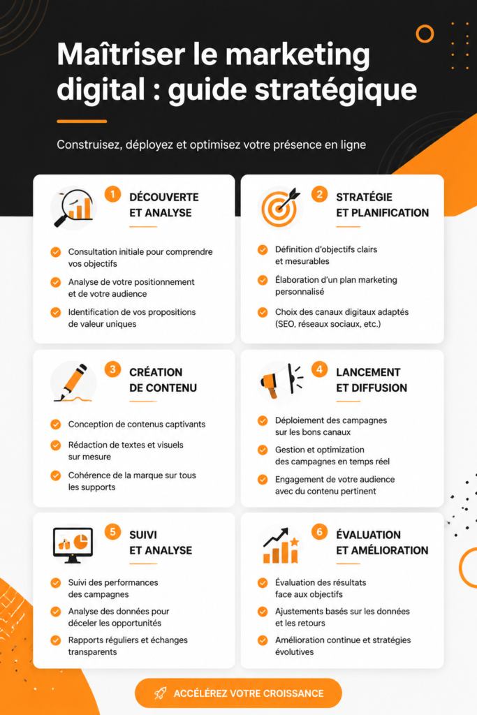 Femme utilisant un ordinateur pour le marketing digital