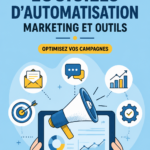 Capture d'écran de logiciels d'automatisation marketing sur un ordinateur