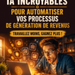Un écran d'ordinateur affichant divers outils d'intelligence artificielle pour l'automatisation.