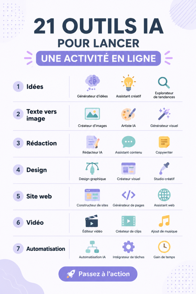 Une femme d'affaires utilisant des outils d'IA sur son ordinateur portable pour gérer son business en ligne.