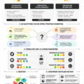 Visualisation d'un marketing Canvas avec des éléments de stratégie marketing.