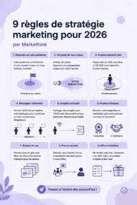 Illustration des nouvelles tendances marketing pour 2026, mettant l'accent sur l'authenticité et la durabilité.