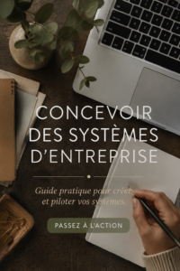 femme d'affaires réfléchissant à des systèmes d'organisation efficaces