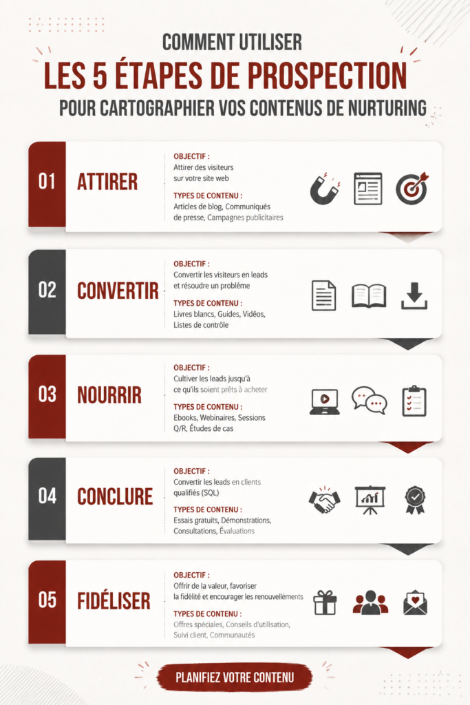 Femme analysant des données marketing pour le lead nurturing