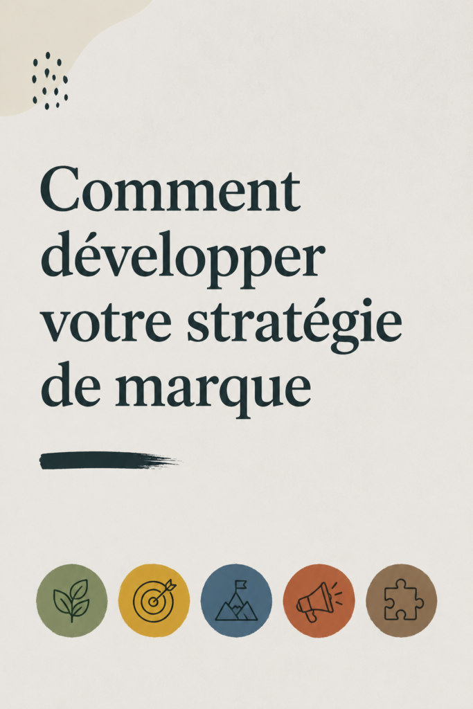Un groupe de femmes travaillant ensemble sur une stratégie de marque, entourées d'ordinateurs et de notes.