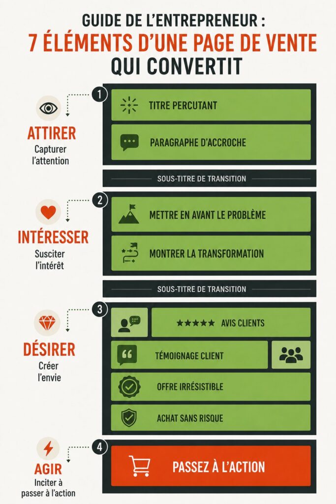 Un exemple de page de vente réussie qui attire des clients