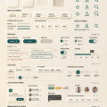 Visuel d'un guide de style utilisant l'intelligence artificielle pour le design.