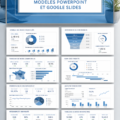 Modèle de dashboard PowerPoint et Google Slides