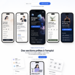 L'interface de Pop Site, un outil gratuit pour créer des sites personnels.