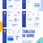 Tableau de bord BI sobre et efficace, illustrant des données clés pour une décision éclairée.
