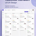 Tableau Kanban illustrant la gestion de projets