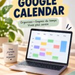 Capture d'écran illustrant l'utilisation de Google Calendar pour gérer les emplois du temps