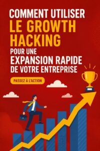Une femme entrepreneure utilisant une stratégie de growth hacking pour développer son entreprise.