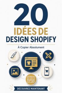 Exemples de designs attractifs pour boutiques Shopify