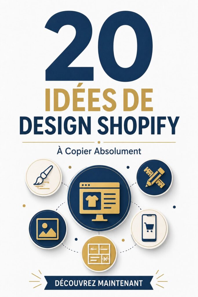 Exemples de designs attractifs pour boutiques Shopify