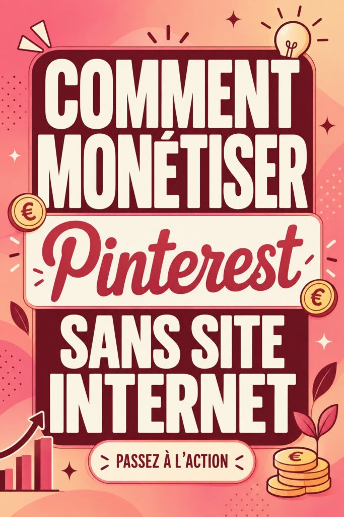 Femme utilisant Pinterest sur son ordinateur pour créer des revenus en ligne.