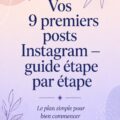 Un aperçu créatif des premiers posts Instagram pour débutants