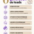 Femme utilisant un ordinateur, explorant des stratégies de génération de leads pour son entreprise.