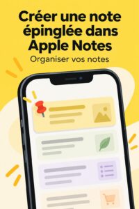 Une capture d'écran montrant comment créer une note à domicile sur Apple Notes sur un iPad.