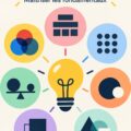 Une palette de couleurs et des outils graphiques illustrant les éléments clés du design.