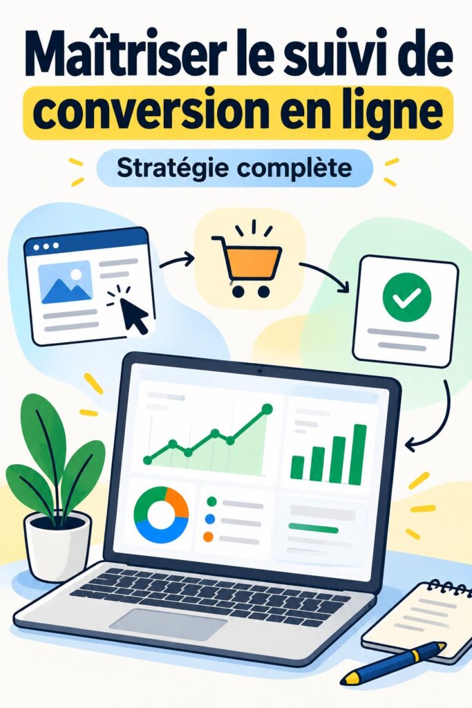 Image représentant une femme utilisant des outils de marketing digital avec l'aide de Claude Code.