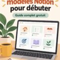 Capture d'écran d'un tableau de gestion de projet sur Notion, illustrant des modèles personnalisés.