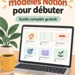 Capture d'écran d'un tableau de gestion de projet sur Notion, illustrant des modèles personnalisés.